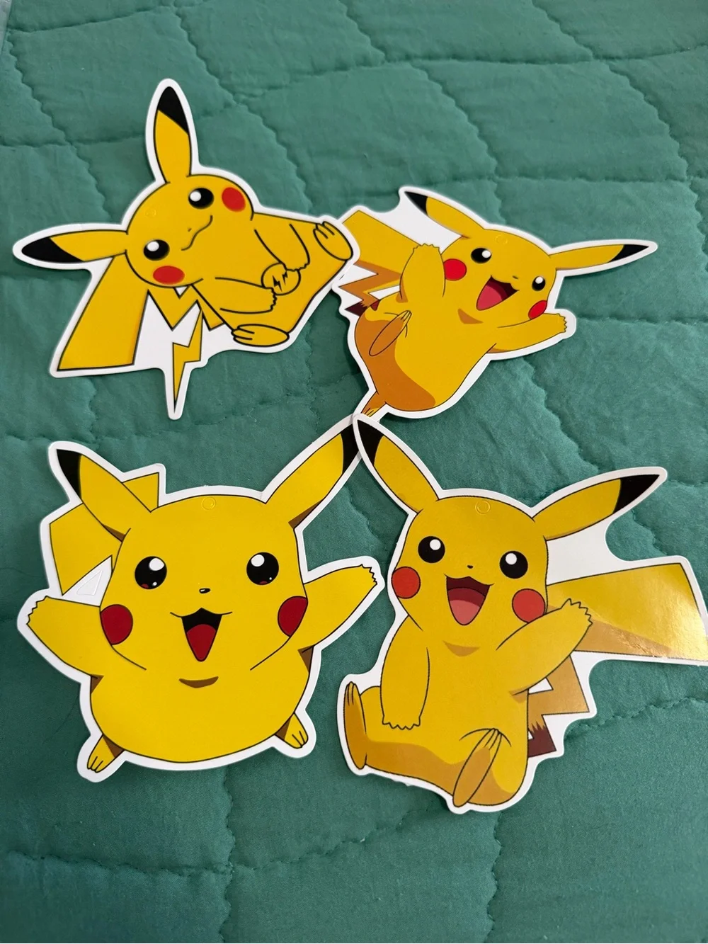 Pokemon birthday cake, cupcake toppers and table decorations set